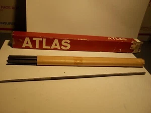 Atlas Round Chain Saw Files 5/32” X 8” Long, Package Of 12 Made In Sweden - Picture 1 of 10