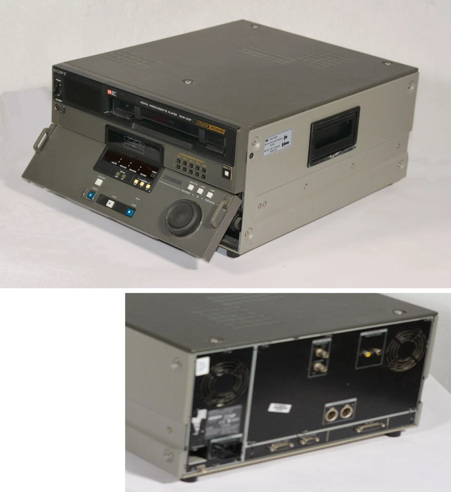SONY DVW-522P DIGITAL BETACAM PROFI DIGITAL VIDEOKASSETTE PLAYER 11163 #L206 - Bild 1 von 1