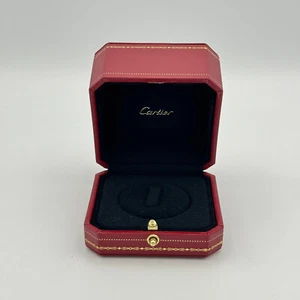 CARTIER RING BOX RAREZA CASE FOR RING CRCO000682 VINTAGE BUEN ESTADO - Imagen 1 de 6
