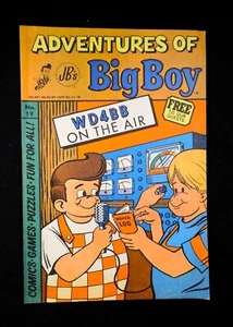 ADVENTURES OF JB'S BIG BOY #19 Free Restaurant Promotional Comic 1978 VF - Picture 1 of 3