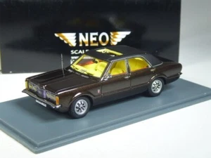 (KI-11-37) Neo Scale Models Ford Taunus GXL braun metallic in 1:43 in OVP - Bild 1 von 2