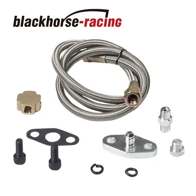 LÍNEA DE ALIMENTACIÓN DE ENTRADA DE ACEITE TURBO 36" ACCESORIO PARA KIT TURBO TURBOCOMPRESOR T3/T4 T25/T28 Foto 1 de 4