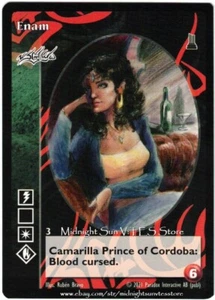 Enam Assamite (Banu Haqim) The Unaligned Kickstarter V:TES VTES Vampire CCG - Picture 1 of 1