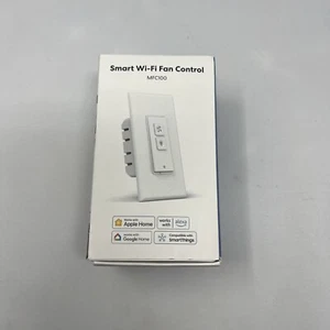 Meross Wi-Fi Smart Fan and Light Wall Switch, MFC100. - Picture 1 of 5