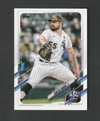 2021 Topps Update Carlos Rodon All Star Game #ASG-42 Chicago White Sox - Image 1 of 2