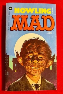 Vintage HOWLING MAD Magazine Paperback #23 Warner 1974 William M. Gaines - Picture 1 of 3