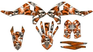 2016-2018 SXF JESTER Orange Senge Graphics Kit Compatible with KTM - Picture 1 of 4