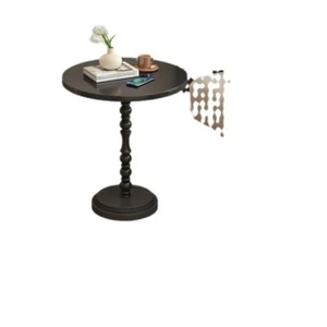 Vintage kleiner Couchtisch, kreatives Nachtregal, Balkon kleiner runder Tisch - Bild 1 von 32