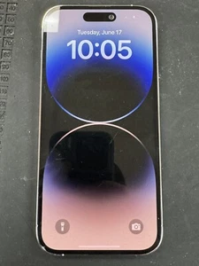 Unlocked Apple iPhone 14 Pro 128GB White For Parts - Zdjęcie 1 z 3