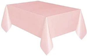 TOVAGLIA PLASTICA ROSA 130 X 190 CM tavolo - Foto 1 di 1