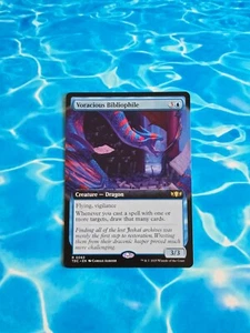 TDC Tarkir Dragonstorm Commander Extended 0063 Voracious Bibliophile - Picture 1 of 2