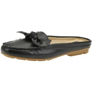 Masseys Womens Charm Bow Slides Slip On Loafer Mule Shoes BHFO 5292 - Picture 1 of 5