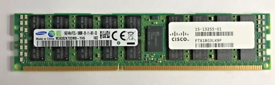 Samsung 16 GB (1x16 GB) server - DDR3 M393B2K70DMB - YH9 PC3L-10600R-09-11-AB1-03#RX129 - Immagine 1 di 2