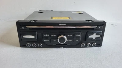 PEUGEOT CITROEN RNEG HARMAN BECKER GPS SAT NAV RADIO CD PLAYER BLUETOOTH 3008 - Imagen 1 de 3