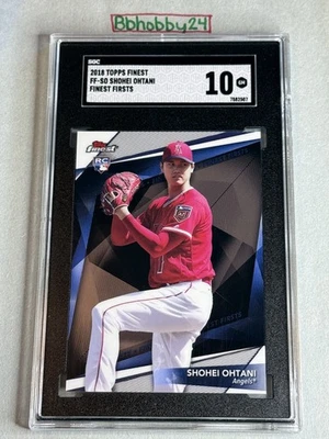 2018 Topps Finest Shohei Ohtani RC Finest Firsts Rookie◾️💎SGC 10 - Dodgers - Image 1 of 2