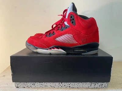 Nike Air Jordan 5 Retro GS 'Raging Bull' 2020 440888-600 Youth Size 6.5 - Image 1 of 4