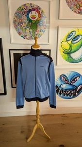 DKNY Donna Karan Track Top Jacket XL Blue Athletic - Picture 1 of 5