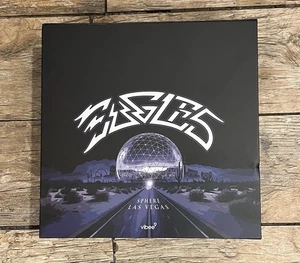 Eagles Sphere Las Vegas VIP promotional box Ashtray Guitar Picks Dice In Box - Picture 1 of 9