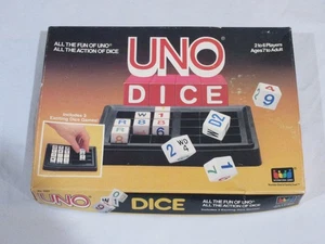 Vintage 1987 UNO Würfelspiel - komplett mit Punkteblättern - Alter 7+ - Bild 1 von 2
