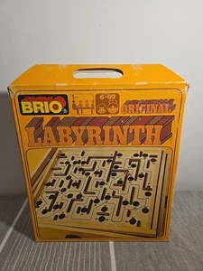 Vintage Brio Original Labyrinth Wooden Maze Roller Game Sweden  No ball 35310 - Picture 1 of 10