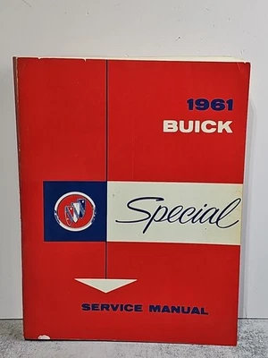 1961 Buick Special Service Manual 4 Dr Sedan & Estate Wagon Shop Repair Book - Изображение 1 из 4