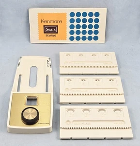 Kenmore Knopfloch Führungsplatte & 3 Schablonen für Modelle 1680 1690 1781 1782 1785 - Bild 1 von 6