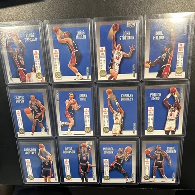 1992 Skybox Dream Team Complete Set Insert Jordan Magic Bird  - Image 1 of 4