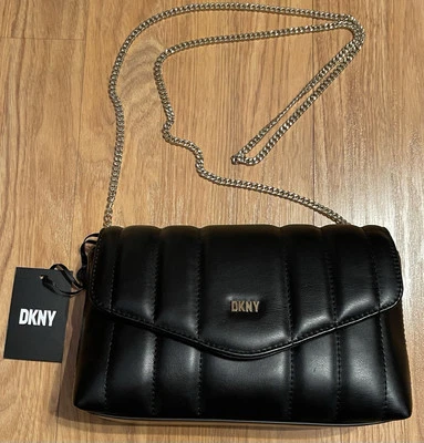 ❤️  DKNY Lexington Clutch GORGEOUS!!  Black, Small crossbody NWT - Image 1 of 4