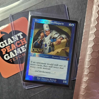 Bruvac the Grandiloquent 289/500 Serialized Retro Foil – Ravnica Remastered MtG - Image 1 of 4