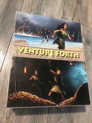 Venture Forth (Board Game, 2012) Ancient Mythology Strategy Building COMPLETE - Image 1 of 4