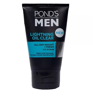 Pond's Men Lightning Oil Clear Scrub 100 GM - Picture 1 of 3