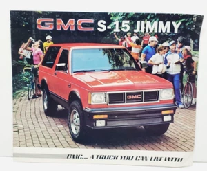 1985 GMC S-15 Jimmy 8-page Original Sales Brochure Catalog - Bild 1 von 5
