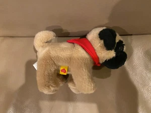 Build A Bear Kennel Pals Mini 6” Baby Pug Cachorro Perro Peluche Bandana Roja - Imagen 1 de 6
