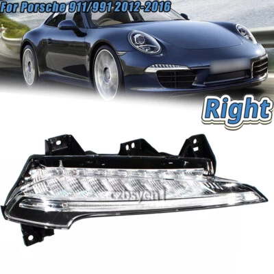 Luz antiniebla diurna LED DRL lateral derecho para Porsche 911/991 2012-2016 Foto 1 de 4