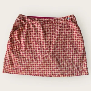 Columbia PFG Fish Pattern Skort Womens 2 UPF 50 Performance Gear Pocket NWOT - Picture 1 of 5