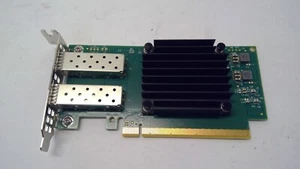 Dell V5DG9 Dual Port 25GB SFP28 PCI-E CNA [Low Profile] | Mellanox CX512F - Afbeelding 1 van 3