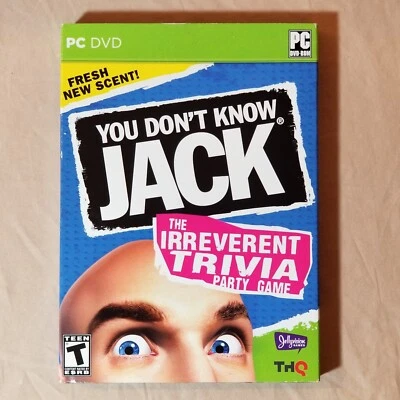 YOU DON'T KNOW JACK The Irreverent Trivia Party PC Game Video Game Windows DVD - Image 1 of 4