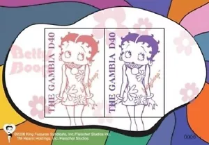 Gambia 2006 - Betty Boop - Foglio francobolli ricordo - Scott #3059 - MNH - Foto 1 di 1