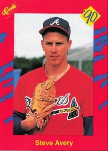 1990 Classic Update Steve Avery Atlanta Braves #T4