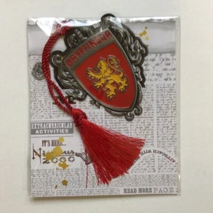 Wizarding World of Harry Potter Gryffindor Metal Bookmark with Tassel Loot Crate - Picture 1 of 2