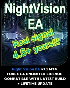 Night Vision EA Forex Robot MT4 v7.1 unlimited licence + lifetime update! - Picture 1 of 8