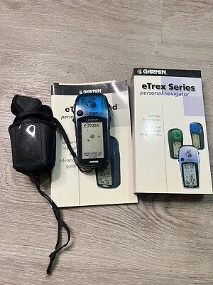 Garmin eTrex Legend Blue Handheld LCD Display Waterproof Hiking GPS Navigator - Image 1 of 4