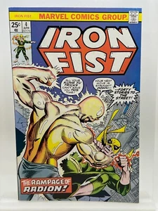 Iron Fist 4 ~ Est 6.5-7.0 ~ (4/76) ~ OW/W pgs ~ Firm Ctrfld ~ Solid Staples - Picture 1 of 13