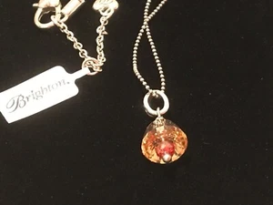 NWT Brighton CHRISTMAS BELLE Xmas Bell Crystal Pendant Necklace MSRP $48 - Picture 1 of 6