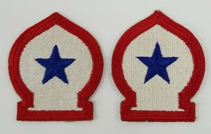WWII US Army Teatro Nordafricano delle Operazioni SSI Patch Spalla Originali - Foto 1 di 2