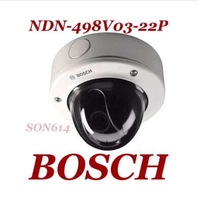 Bosch NDN-498V03-22PS FlexiDome Security IP Color Camera W/ 2.8-10mm H.264 NEW! - Image 1 of 4