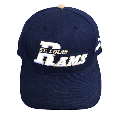 Vintage St. Louis Rams PUMA Pro Line NFL Hat Cap Strapback Los Angeles Blue - Image 1 of 4