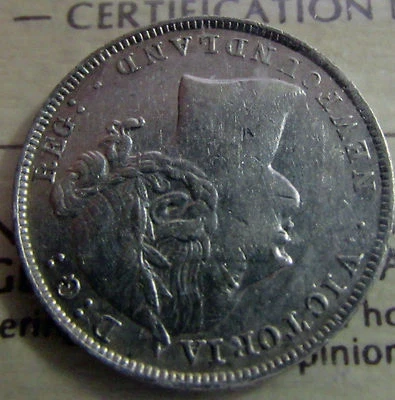 Newfoundland 1896 Large Date  20 Cents Graded  VF Variety Certified - Image 1 of 4