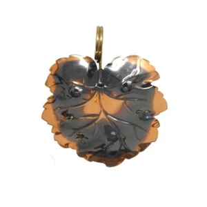 Copper Craft Guild Leaf Shape Candy Trinket Ring Dish Made USA Vintage - Picture 1 of 6