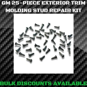 1969-1988 G Body Window Body Reveal Molding Trim Clip REPAIR Pin STUD Screws GM - Picture 1 of 4